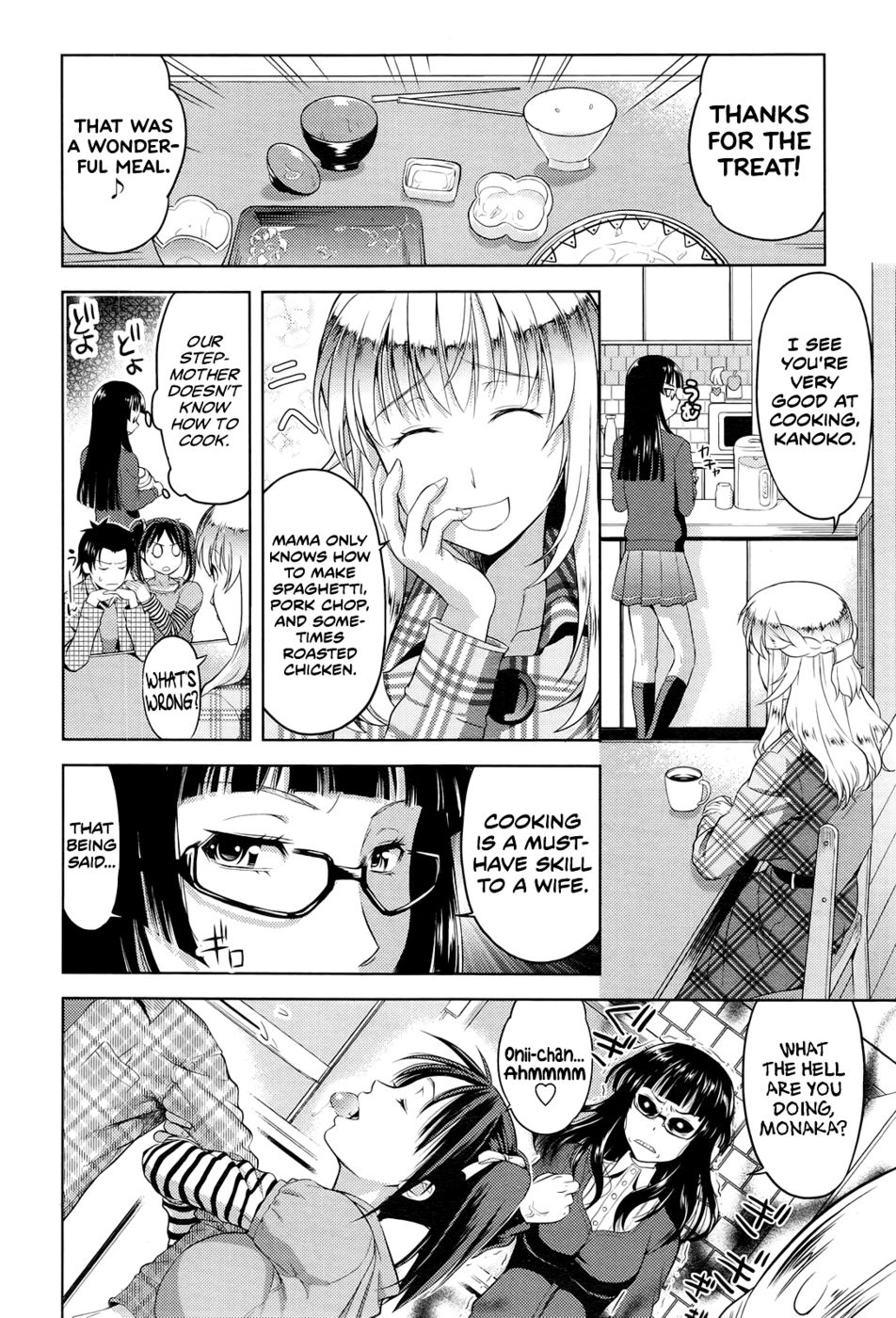 Hentai Manga Comic-I want to be your bride even though I'm your sister!-Chapter 1-4